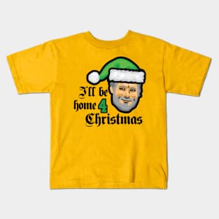 Brett Favre Santa Claus Kids T-Shirt